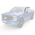 EGREGR 15+ Ford F150 Crew Cab In - Channel Window Visors - Set of 4 - Matte (573495)