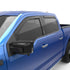 EGREGR 15+ Ford F150 Crew Cab In - Channel Window Visors - Set of 4 - Matte (573495)