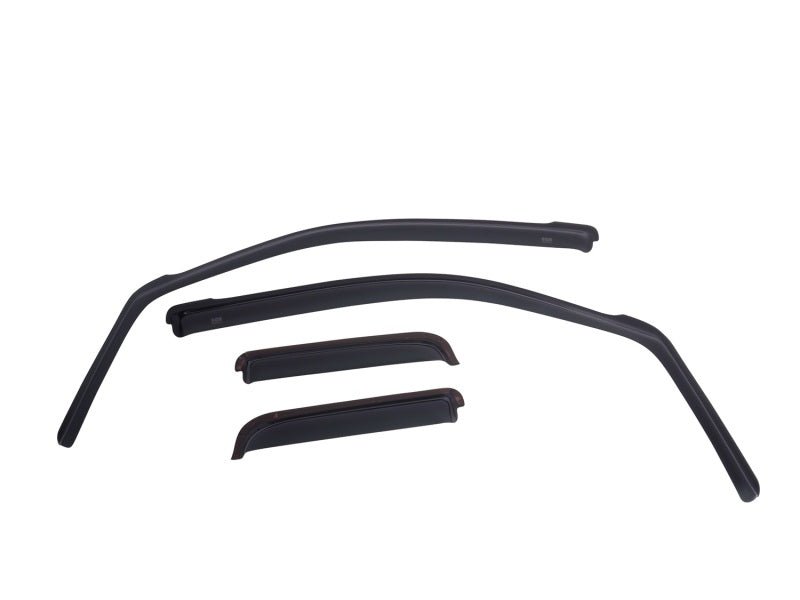 EGREGR 15+ Ford F150 Crew Cab In - Channel Window Visors - Set of 4 - Matte (573495)