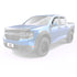 EGREGR 2022+ Ford Maverick In Channel Window Visors Front/Rear Set - Matte Black Crew Cab