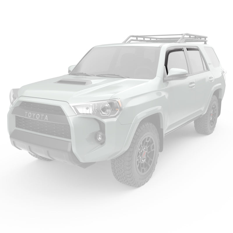 EGREGR 10+ Toyota 4Runner In - Channel Window Visors - Set of 4 (575221)