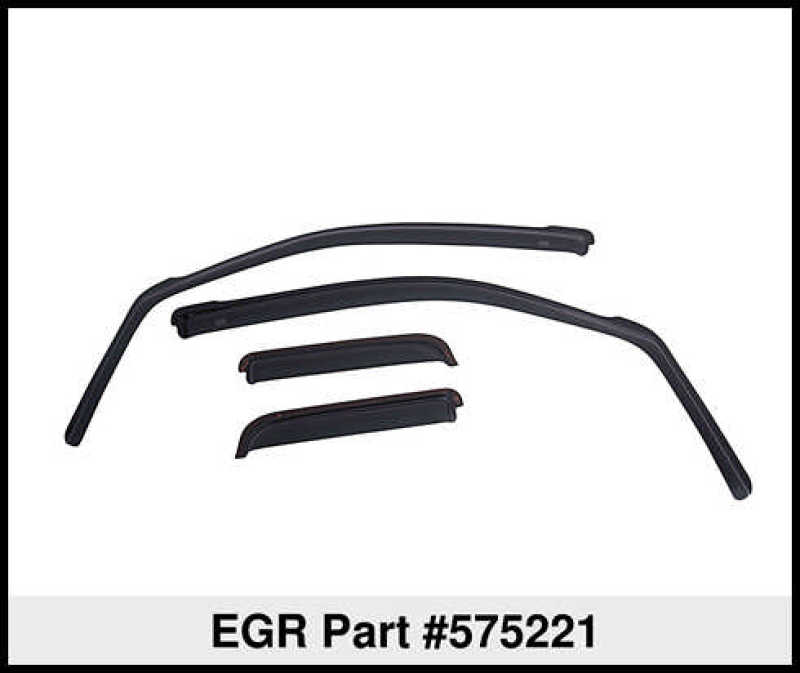 EGREGR 10+ Toyota 4Runner In - Channel Window Visors - Set of 4 (575221)