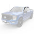 EGREGR 15+ Ford F150 Crew Cab Tape - On Window Visors - Set of 4