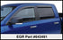 EGREGR 15+ Ford F150 Crew Cab Tape - On Window Visors - Set of 4