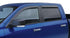 EGREGR 15+ Ford F150 Crew Cab Tape - On Window Visors - Set of 4