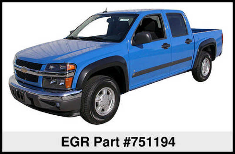 EGREGR 04 - 12 Chevy Colorado/GMC Canyon Rugged Look Fender Flares - Set (751194)