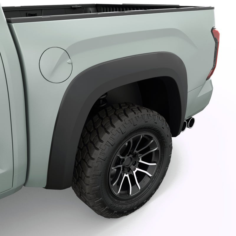 EGREGR 22 - 23 Toyota Tundra 4DR 66.7in Bed Rugged Look Fender Flares (Set of 4) - Smooth Matte Finish