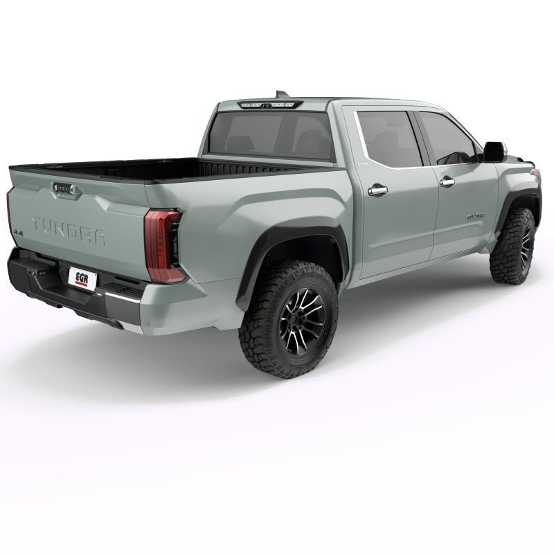 EGREGR 22 - 24 Toyota Tundra 66.7in Bed Summit Fender Flares (Set of 4) - Smooth Glossy Finish