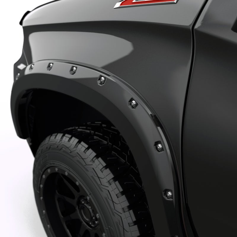 EGREGR 2023+ Chevrolet Silverado 1500 Bolt - On Look Fender Flares - Black (Set of4)