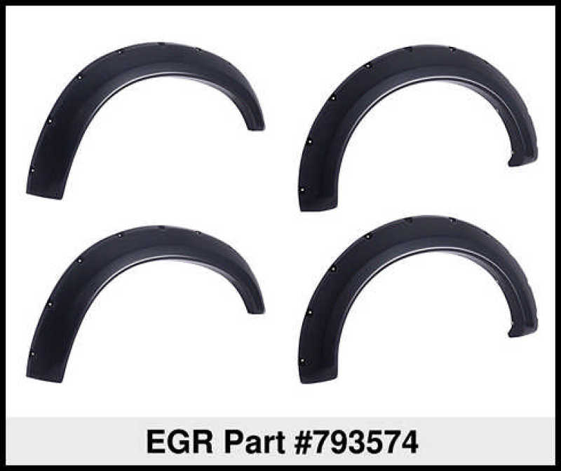 EGREGR 2018 Ford F - 150 Bolt - On Look Fender Flares - Set
