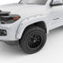 EGREGR 16+ Toyota Tacoma w/Mudflap Bolt - On Look Color Match Fender Flares - Set - Super White