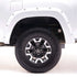 EGREGR 16+ Toyota Tacoma w/Mudflap Bolt - On Look Color Match Fender Flares - Set - Super White