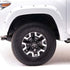 EGREGR 16+ Toyota Tacoma w/Mudflap Bolt - On Look Color Match Fender Flares - Set - Super White