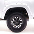 EGREGR 16+ Toyota Tacoma w/Mudflap Bolt - On Look Color Match Fender Flares - Set - Super White