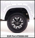 EGREGR 16+ Toyota Tacoma w/Mudflap Bolt - On Look Color Match Fender Flares - Set - Super White