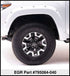EGREGR 16+ Toyota Tacoma w/Mudflap Bolt - On Look Color Match Fender Flares - Set - Super White