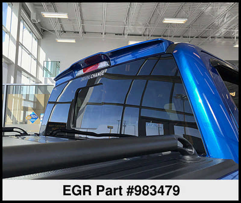 EGREGR 15+ Ford F150 Reg/Crw/Super Crw Cab Rear Cab Truck Spoilers (983479)
