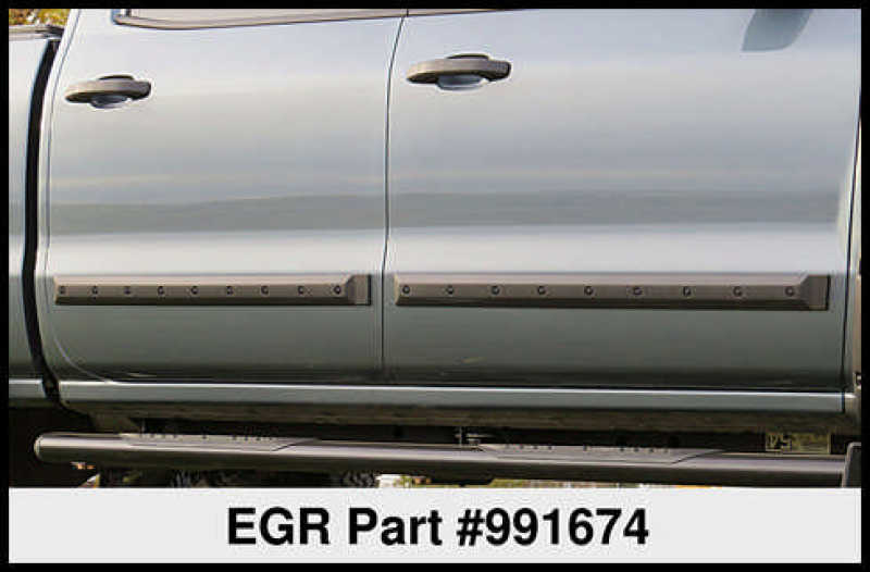 EGREGR Crew Cab Front 41.5in Rear 38in Bolt - On Look Body Side Moldings (991674)