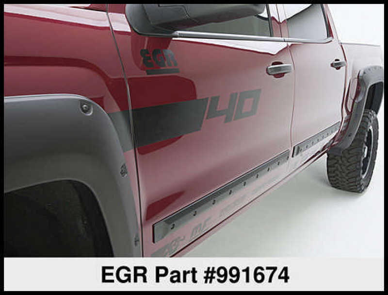 EGREGR Crew Cab Front 41.5in Rear 38in Bolt - On Look Body Side Moldings (991674)