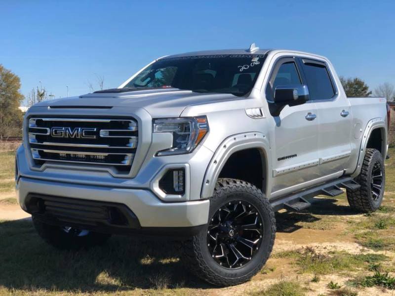 EGREGR 19 - 20 Chevrolet Silverado 1500 Bolt - On Look Body Side Moldings
