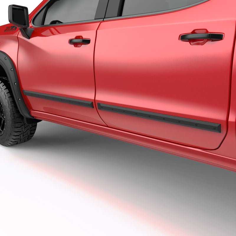 EGREGR 19 - 20 Chevrolet Silverado 1500 Bolt - On Look Body Side Moldings
