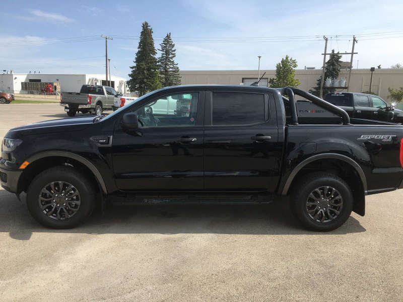 EGREGR 2019+ Ford Ranger Black Powder Coat S - Series Sports Bar (w/o Side Plates)