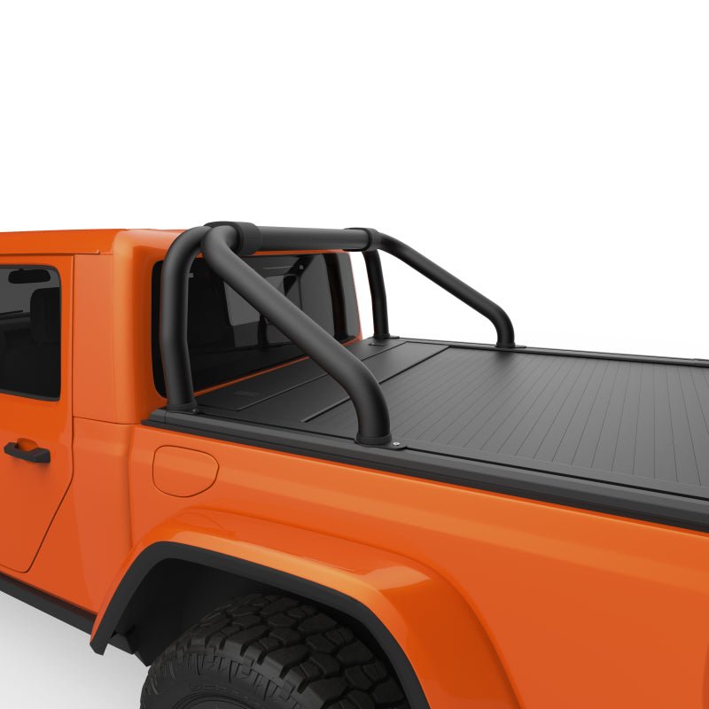 EGREGR 20 - 22 Jeep Gladiator RollTrac S - Series Black Powder Coated Sports Bar Jeep Gladiator