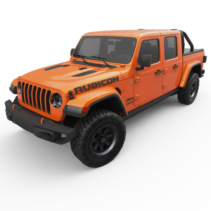 EGREGR 20 - 22 Jeep Gladiator RollTrac S - Series Black Powder Coated Sports Bar Jeep Gladiator