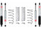 EibachEibach Pro - Truck Lift System Stage 1 Set of 4 Shocks and 2 Front Springs | Fits 2010 - 2024 Toyota 4Runner