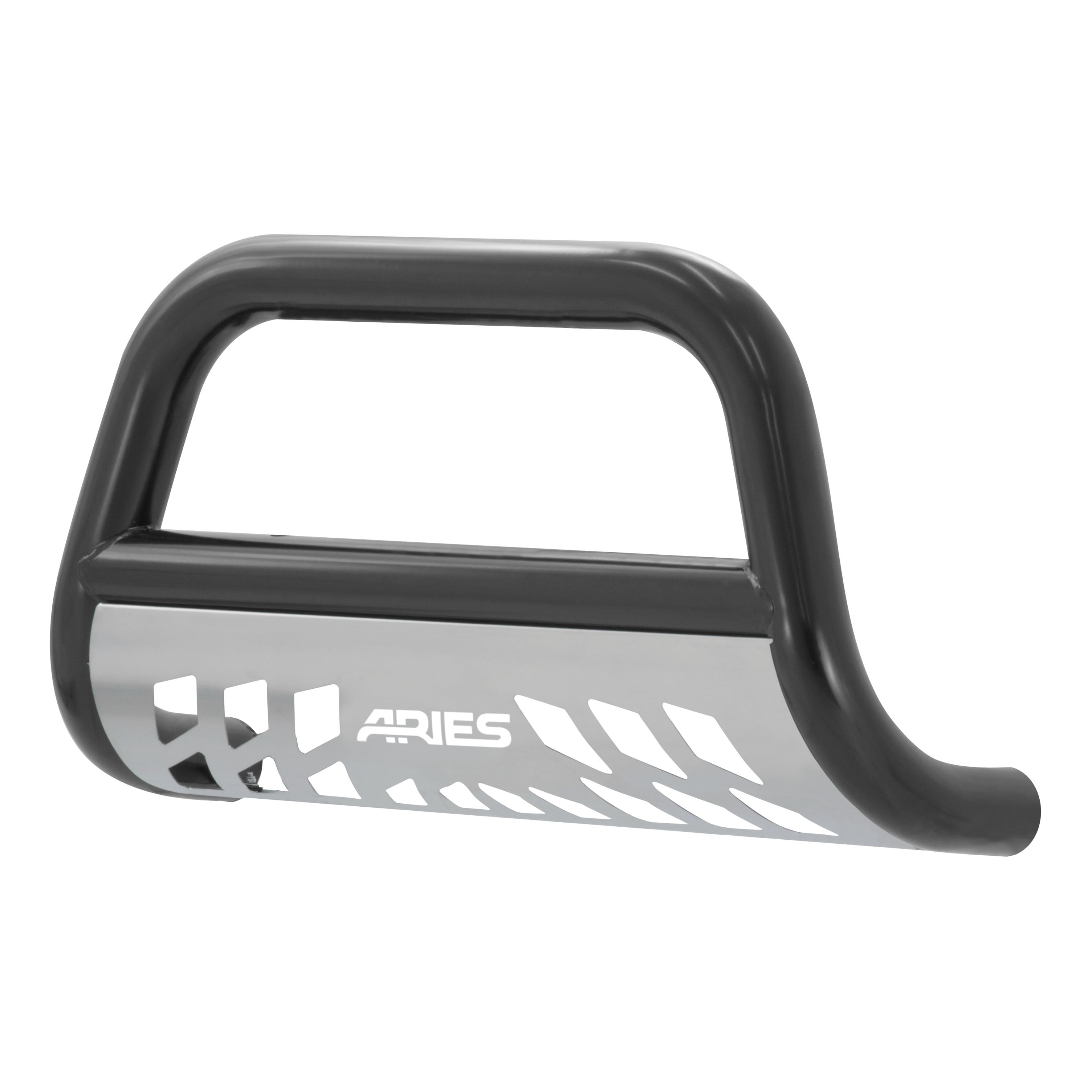 Aries Black Bull Bar for Toyota Tacoma with rugged design and protection