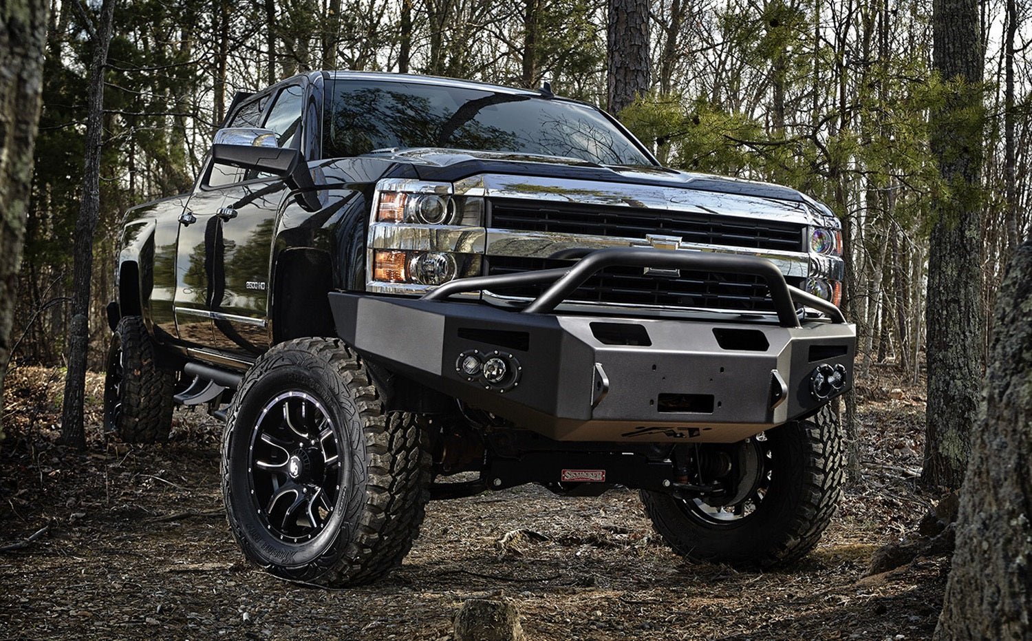 Fab FoursFab Fours CH05 - A1352 - B Premium Heavy Duty Winch Front Bumper