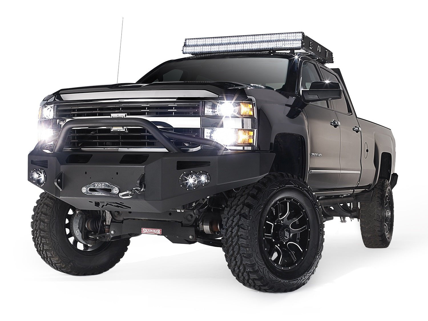 Fab FoursFab Fours CH05 - A1352 - B Premium Heavy Duty Winch Front Bumper