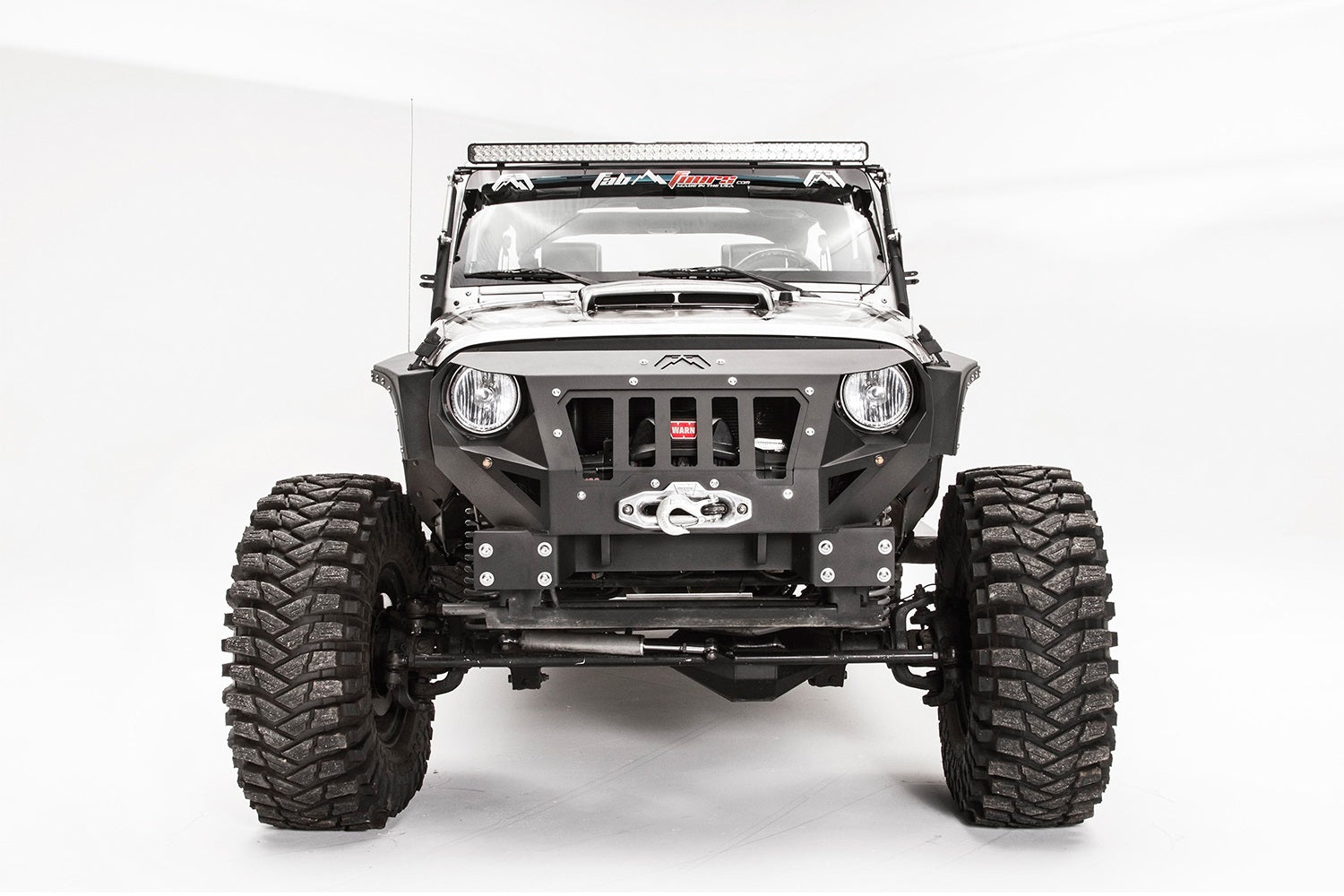 Fab FoursFab Fours GR1000 - 1 Grumper Grill/Front Bumper Fits 07 - 18 Wrangler (JK)