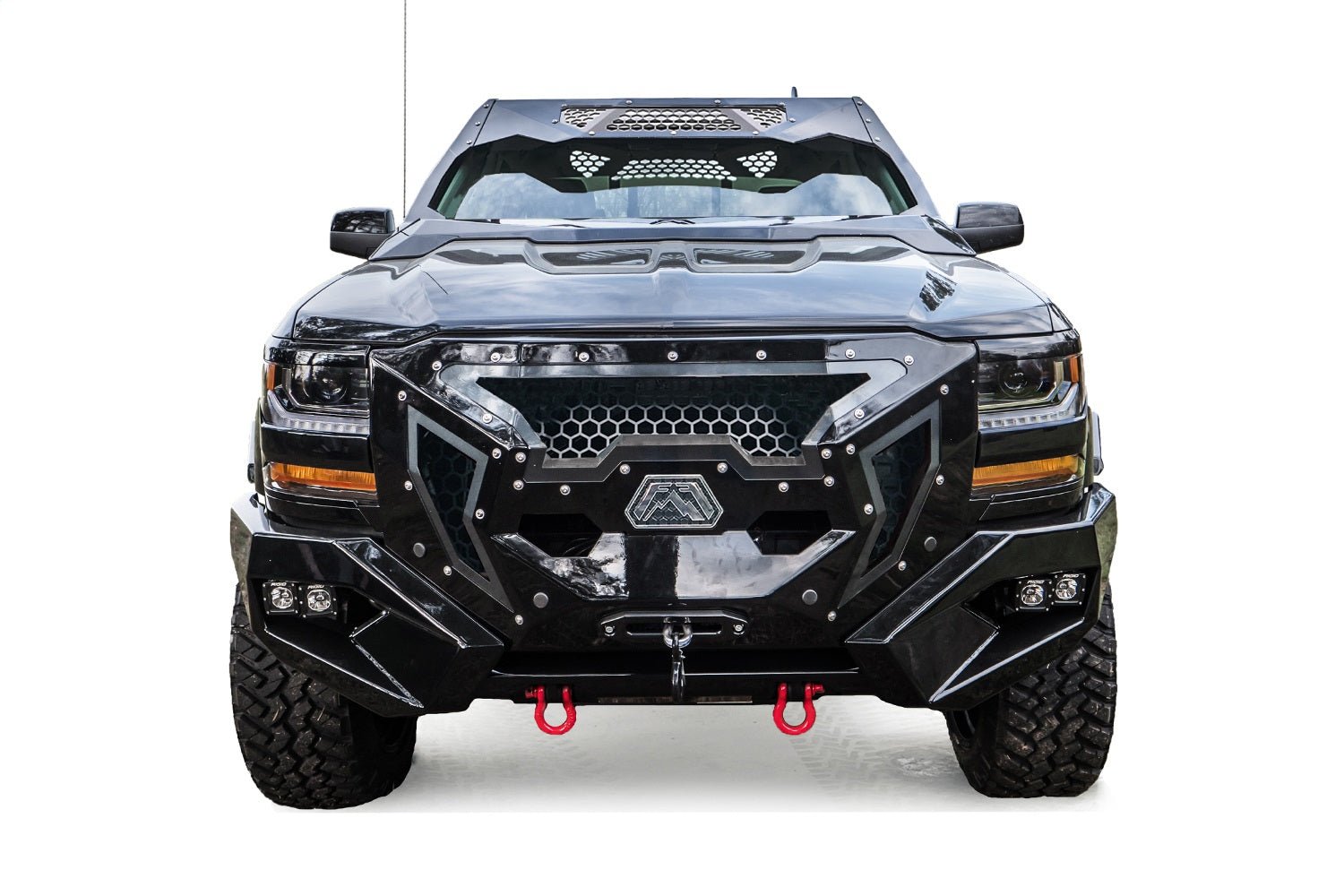 Fab FoursFab Fours VC3800 - 1 ViCowl Fits 16 - 18 Silverado 1500
