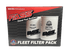 FASSFASS Fuel Systems Fleet Filter Pack 3 Extreme Water Separators And 3 Particulate Filters | Fits 1989+ Dodge RAM Ford GMC Chevrolet Nissan SEMI
