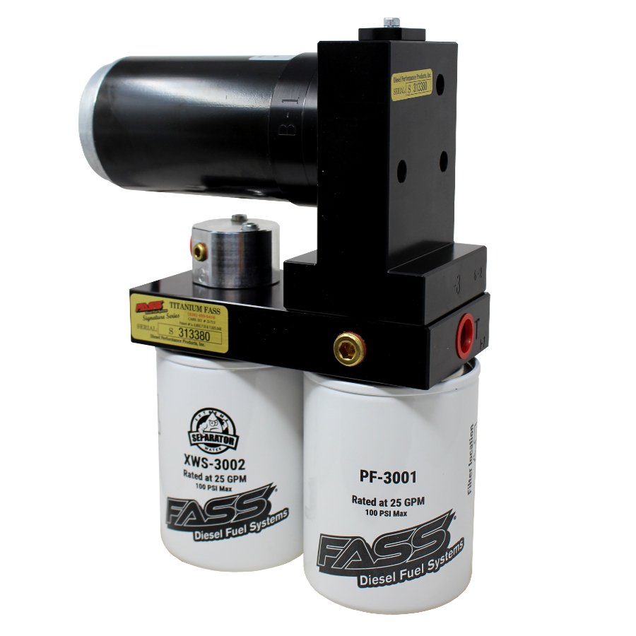 FASSFASS Industrial Series Diesel Fuel System Class 8 Semi Universal 250GPH