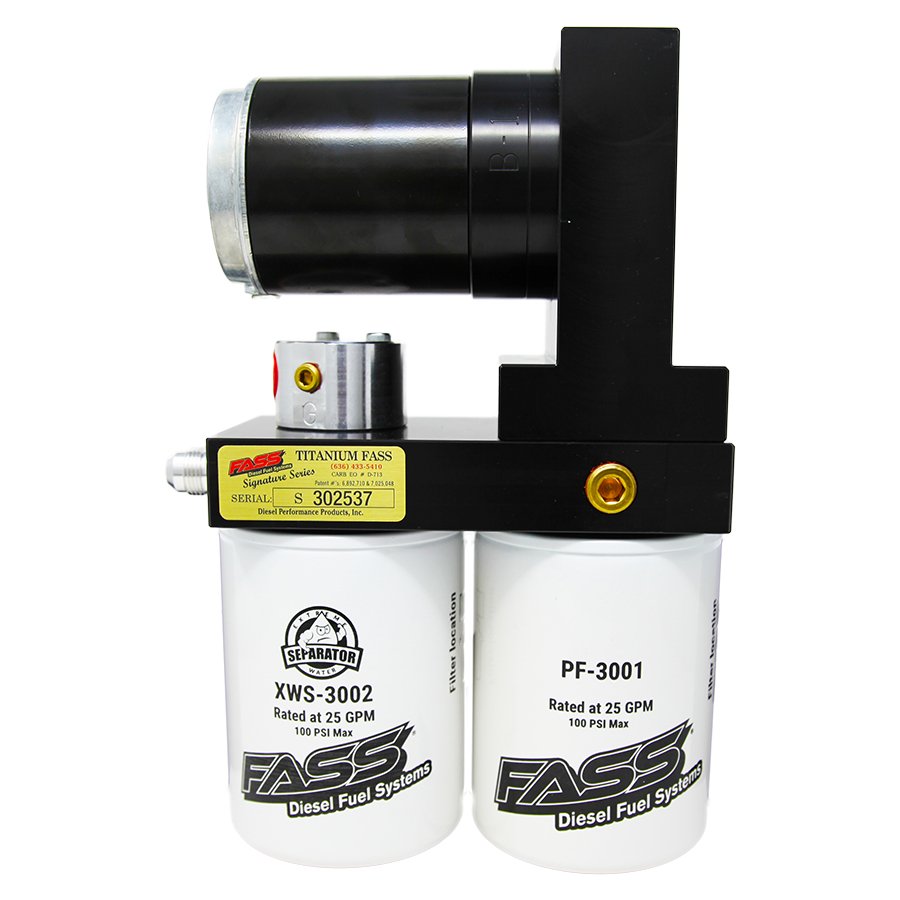 FASSFASS Titanium Signature Series Diesel Fuel Lift Pump 100GPH | Fits 2011 - 2014 GM 6.6L Duramax