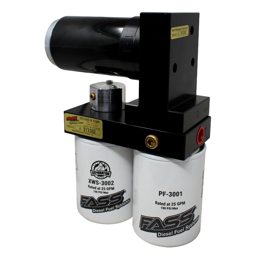 FASSFASS Titanium Signature Series Diesel Fuel Lift Pump 140GPH Fits 2017 - 2019 GM Chevy Duramax