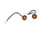 Fishbone OffroadFishbone Offroad Amber LEDs 3/4In Pair