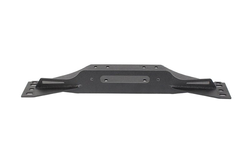 Fishbone OffroadFishbone Offroad 97 - 06 Jeep Wrangler TJ Winch Plate Steel - Black Textured Powdercoat Piranha Series
