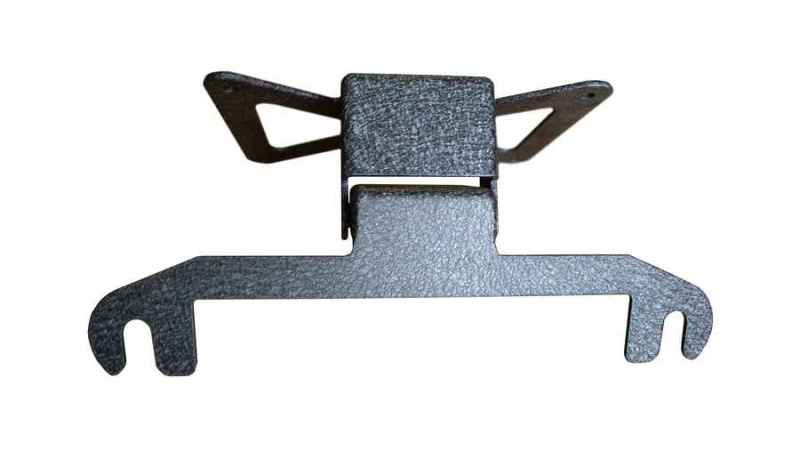 Fishbone OffroadFishbone Offroad 2018+ Jeep Wrangler JL - Black Aluminum Hawse Fairlead License Plate Mount