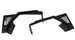 Fishbone OffroadFishbone Offroad 97 - 06 Jeep Wrangler Steel Tube Fender Front/Rear - Blk Txtred Pwdercoat (Set Of 4)