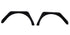 Fishbone OffroadFishbone Offroad 97 - 06 Jeep Wrangler TJ Steel Tube Fenders Rear 3In Flare - Blk Textured Powdercoat