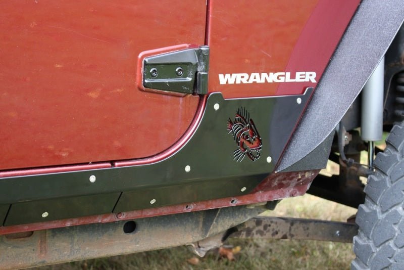 Fishbone OffroadFishbone Offroad 07 - 18 Jeep Wrangler JK 4 Door Rocker Guards Scale Armor