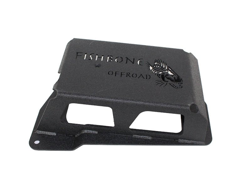 Fishbone OffroadFishbone Offroad 07 - 11 Jeep Wrangler JK Steel EVAP Canister Skid Plates - Black Textured Powdercoat