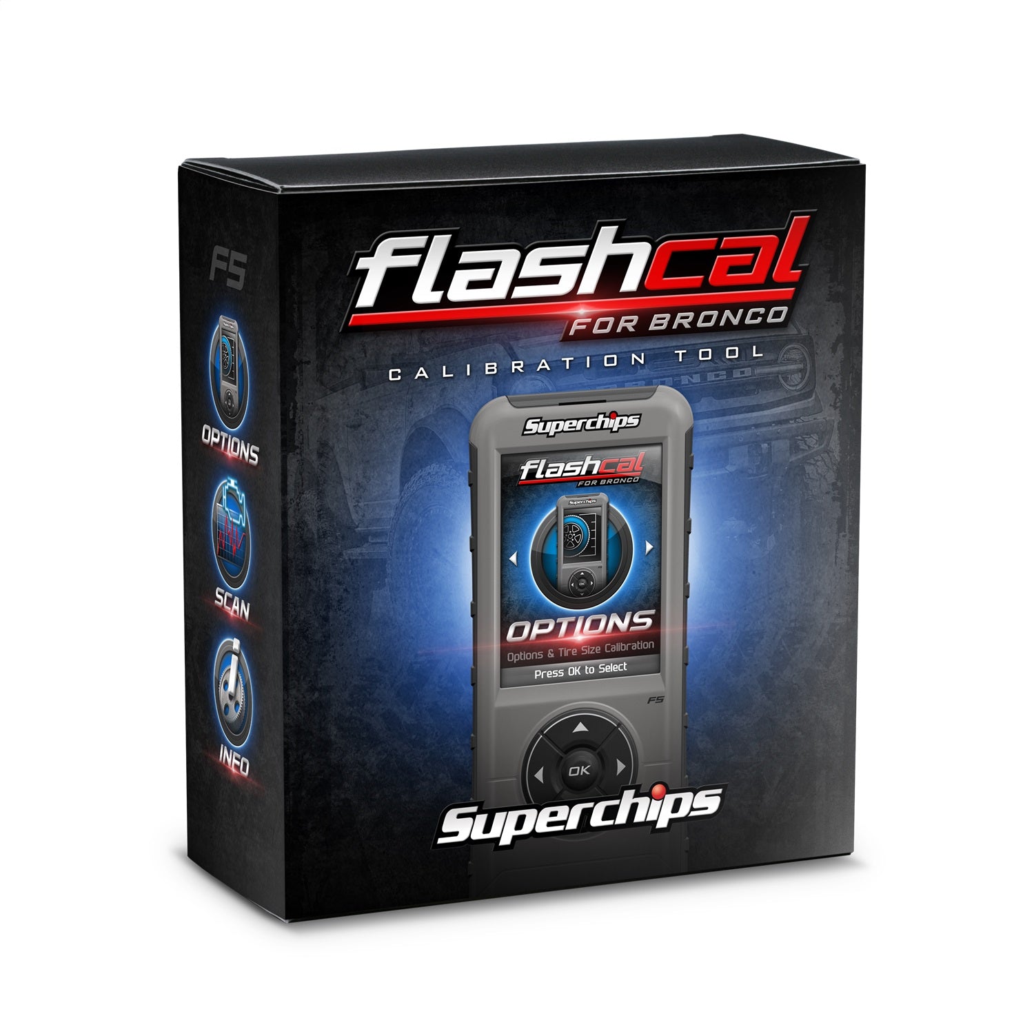 Superchips 1546 Flashcal F5 Programmer Fits 21-22 Bronco