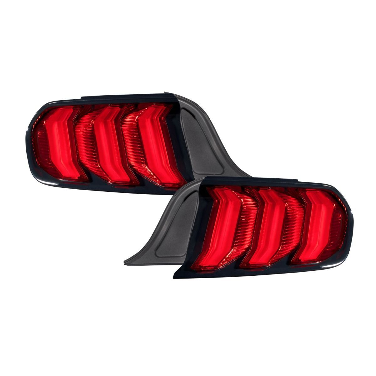 Form Lighting2015 - 2022 Ford Mustang LED Tail Lights Red Pair Form Lighting