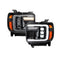 Form Lighting14 - 18 GMC Sierra 1500 and 15 - 19 GMC Sierra 2500/3500 LED Projector Headlights Pair Form Lighting