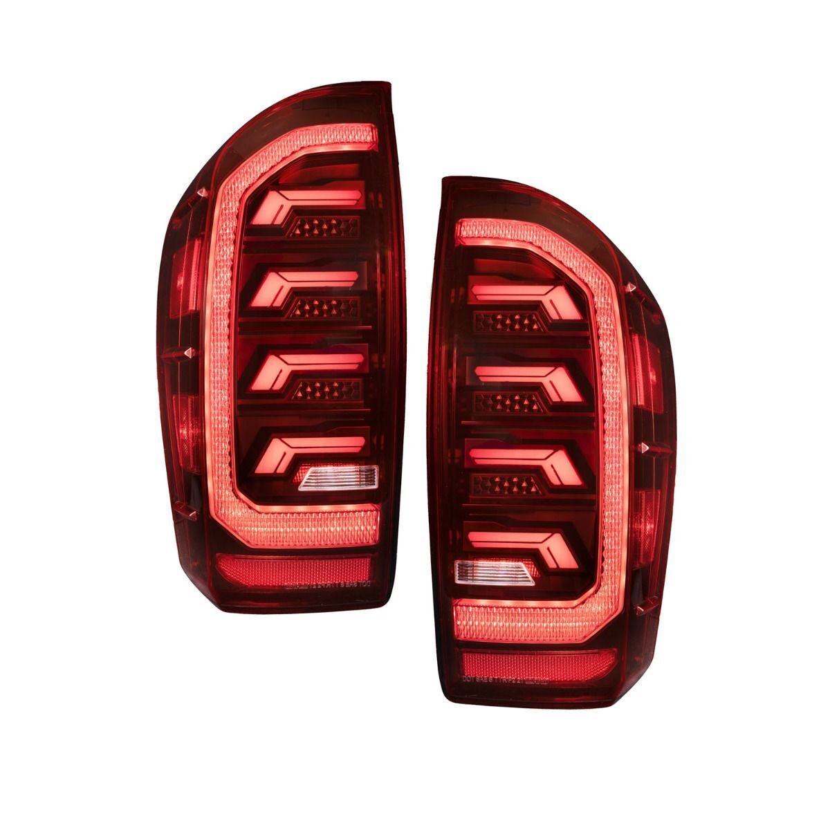 Form Lighting2016 - 2023 Toyota Tacoma LED Tail Lights, Red Pair Form Lighting