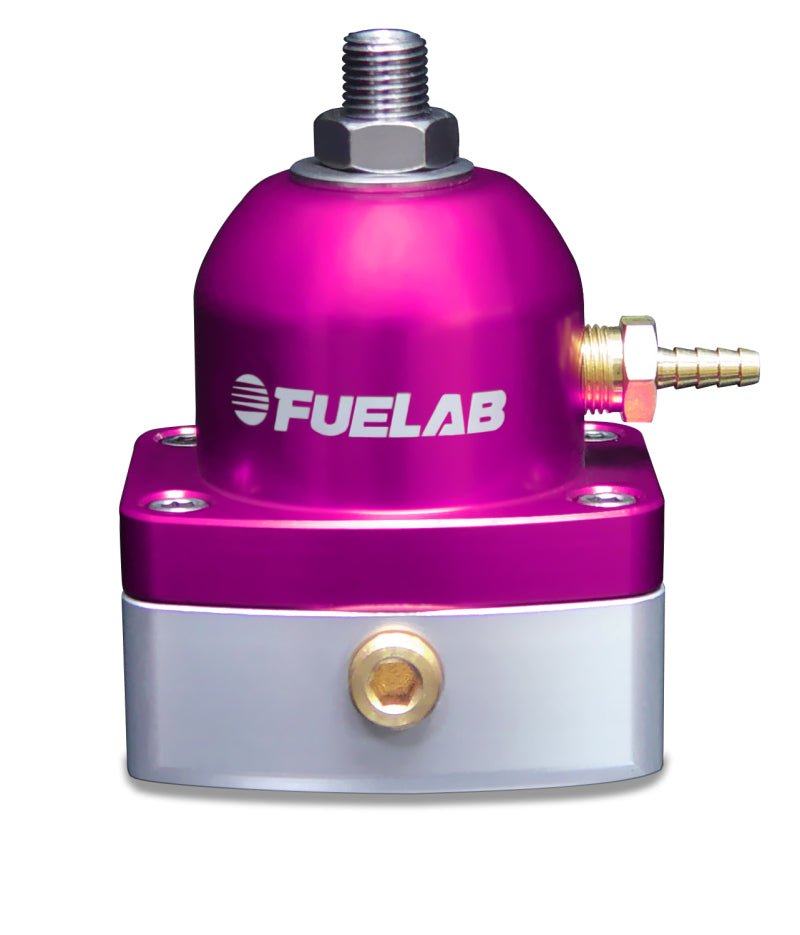 FuelabFuelab 515 EFI Adjustable FPR 25 - 90 PSI (2) - 6AN In (1) - 6AN Return - Purple